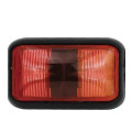 Truck trailer warning reflector side marker light